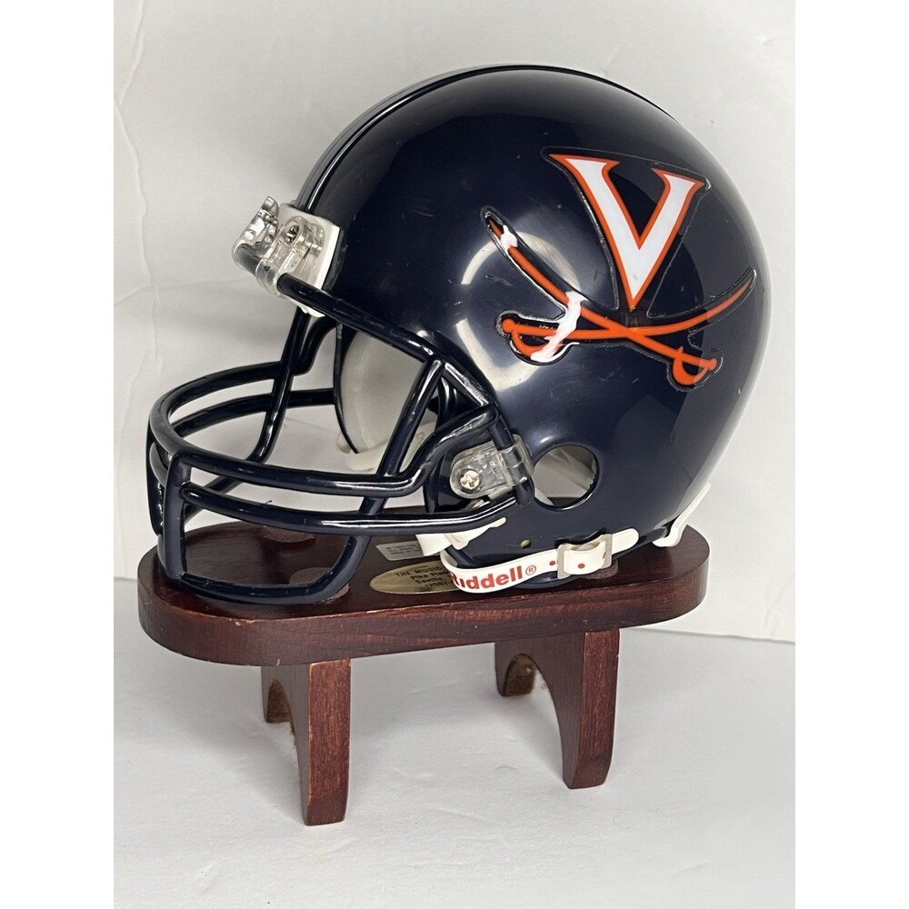 Vintage Riddell Virginia Cavaliers Mini Helmet NCAA College Football Helmet
